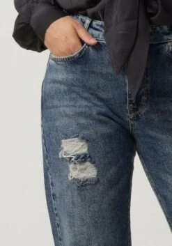 My Essential Wardrobe Tusamw 140 High Straight Leg Jeans - Blau -Teveo Geschaft 257379 3