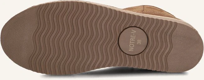 Notre-V Damen Stiefeletten 2204-03 in Cognac aus hochwertigem Wildleder 5 Notre-V Damen Stiefeletten 2204-03 in Cognac aus hochwertigem Wildleder – Bild 3