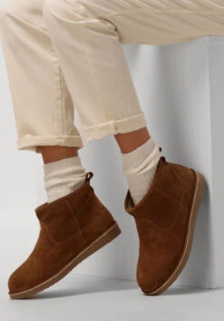 Notre-V Damen Stiefeletten 2204-03 in Cognac aus hochwertigem Wildleder 11 Notre-V Damen Stiefeletten 2204-03 in Cognac aus hochwertigem Wildleder -Teveo Geschaft 259848 8