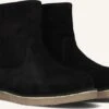 Notre-V Schwarze Wildleder Stiefeletten mit Faux-Fur-Futter -Teveo Geschaft 259851 1