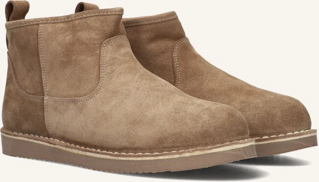 Notre-V Damen Stiefeletten 2204-03 in Taupe aus feinem Wildleder 3 Notre-V Damen Stiefeletten 2204-03 in Taupe aus feinem Wildleder