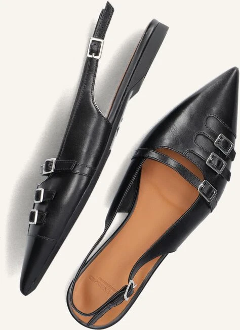 Vagabond Shoemakers Hermine 101 Black Leather Slingback Heels 6 Vagabond Shoemakers Hermine 101 Black Leather Slingback Heels – Bild 4