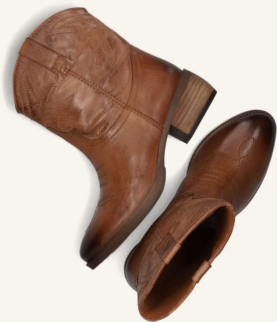 Notre-V Damen Stiefeletten 851 – Edle Wildleder-Boots in Cognac 6 Notre-V Damen Stiefeletten 851 – Edle Wildleder-Boots in Cognac – Bild 4