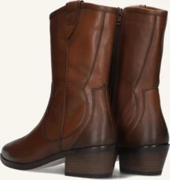 Notre-V 18050 Damen-Stiefeletten aus Leder – Cognac -Teveo Geschaft 262238 3