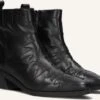 Notre-V 18060 Leder Stiefeletten in Schwarz – Zeitlose Eleganz -Teveo Geschaft 262250 1