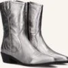 Notre-V 18050 Damen Stiefeletten aus Leder - Silber 2 Notre-V 18050 Damen Stiefeletten aus Leder - Silber -Teveo Geschaft 262251 1
