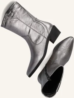 Notre-V 18050 Damen Stiefeletten aus Leder - Silber 10 Notre-V 18050 Damen Stiefeletten aus Leder - Silber -Teveo Geschaft 262251 5