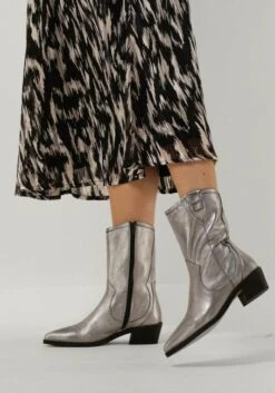 Notre-V 18050 Damen Stiefeletten aus Leder - Silber 11 Notre-V 18050 Damen Stiefeletten aus Leder - Silber -Teveo Geschaft 262251 8