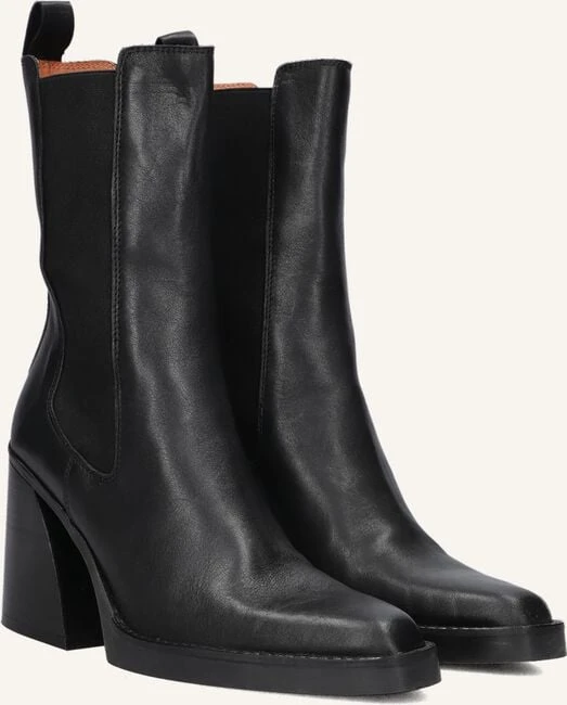 Red-Rag 74704 Elegante Leder-Stiefeletten in Schwarz für Damen 3 Red-Rag 74704 Elegante Leder-Stiefeletten in Schwarz für Damen