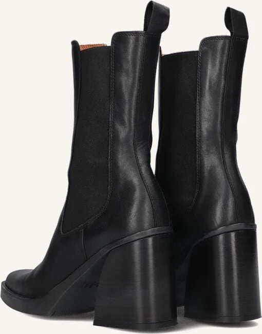 Red-Rag 74704 Elegante Leder-Stiefeletten in Schwarz für Damen 4 Red-Rag 74704 Elegante Leder-Stiefeletten in Schwarz für Damen – Bild 2