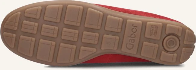 Gabor Mokassins 440: Elegante Damenschuhe aus rotem Wildleder 5 Gabor Mokassins 440: Elegante Damenschuhe aus rotem Wildleder – Bild 3