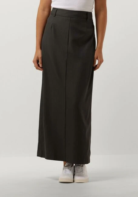 Neo Noir Vipse Melange Skirt - Grauer Maxirock für Damen 3 Neo Noir Vipse Melange Skirt - Grauer Maxirock für Damen