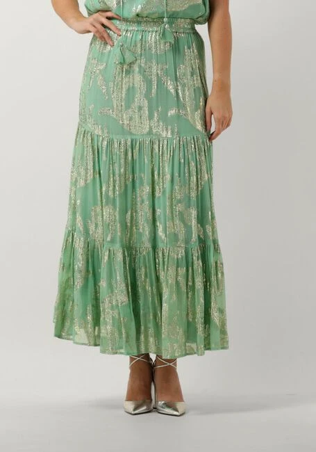 Janice Ezra Maxirock – Eleganter Paisley-Rock in Minze 3 Janice Ezra Maxirock – Eleganter Paisley-Rock in Minze