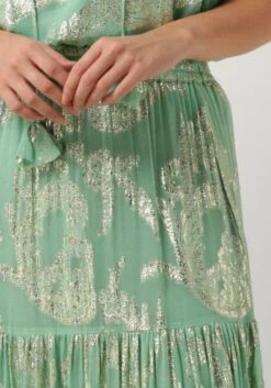 Janice Ezra Maxirock – Eleganter Paisley-Rock in Minze 7 Janice Ezra Maxirock – Eleganter Paisley-Rock in Minze -Teveo Geschaft 263783 3