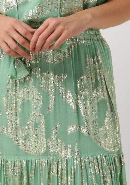 Janice Ezra Maxirock – Eleganter Paisley-Rock in Minze 5 Janice Ezra Maxirock – Eleganter Paisley-Rock in Minze – Bild 3