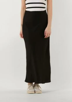Bruuns Bazaar Joanelle Skirt - Eleganter Schwarzer Midirock