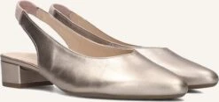 Gabor Slingbacks 520.3 in Gold – Elegante Leder-Pumps mit Blockabsatz