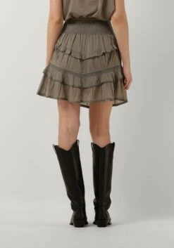 Notre-V Voile Skirt: Eleganter Minirock in Taupe 6 Notre-V Voile Skirt: Eleganter Minirock in Taupe -Teveo Geschaft 265820 2