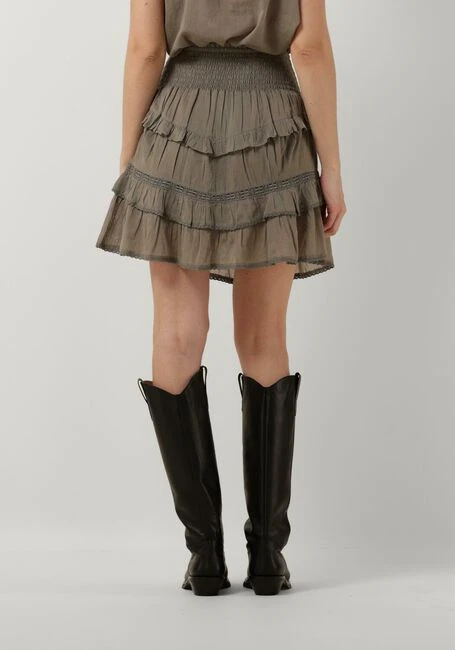 Notre-V Voile Skirt: Eleganter Minirock in Taupe 4 Notre-V Voile Skirt: Eleganter Minirock in Taupe – Bild 2