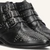 Bronx New-tex 47534 Leder-Stiefeletten in elegantem Schwarz