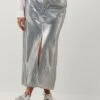 Co'couture Foil Denim Skirt - Hellblauer Maxirock mit grafischem Finish -Teveo Geschaft 266510 1
