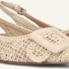 Bibi Lou Weiße Slingbacks aus Wildleder – Modell 650z61vk -Teveo Geschaft 266880 1