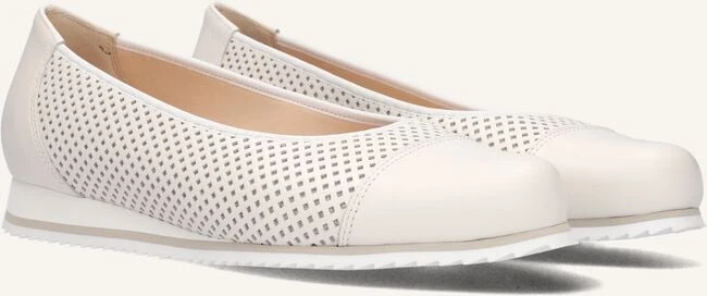 Hassia Piacenza 1621 Damen Slipper Weiß aus Leder 3 Hassia Piacenza 1621 Damen Slipper Weiß aus Leder