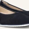 Hassia Slipper Piacenza 1623 – Elegante Damen Wildleder-Loafer in Blau