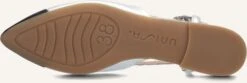Unisa Asley Slingbacks aus Leder in Silber -Teveo Geschaft 267657 4