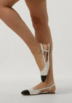 Unisa Asley Slingbacks aus Leder in Silber -Teveo Geschaft 267657 8