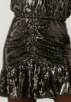 Refined Department Minirock Lyon – Silberner Glitter-Style für Damen -Teveo Geschaft 268810 3