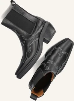 Copenhagen Studios CPH232: Elegante Leder Stiefeletten in Schwarz -Teveo Geschaft 268818 5