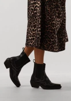 Copenhagen Studios CPH232: Elegante Leder Stiefeletten in Schwarz -Teveo Geschaft 268818 8