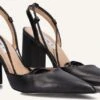 Notre-V Damen Pumps 27105 - Elegante Schwarze Blockabsatz-Schuhe -Teveo Geschaft 269887 1