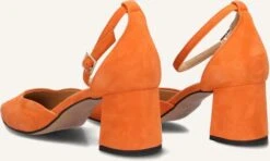 Notre-V Pumps 35514 in Orange aus hochwertigem Wildleder -Teveo Geschaft 269896 3