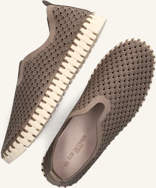 ILSE JACOBSEN Tulip3275 Slipper - Taupe Lightweight Slip-Ons 5 ILSE JACOBSEN Tulip3275 Slipper - Taupe Lightweight Slip-Ons – Bild 3