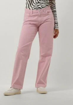 Envii Enblakely Jeans 6865 - Light Pink Straight Leg Jeans