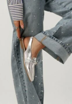 Ayana Slingbacks 4919 Silber – Elegante Damen Lederschuhe mit Kitten-Heel -Teveo Geschaft 274632 8