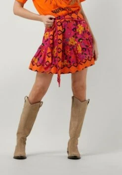 Harper & Yve Frida-sk Minirock – Romantischer Floral-Look in Rosa