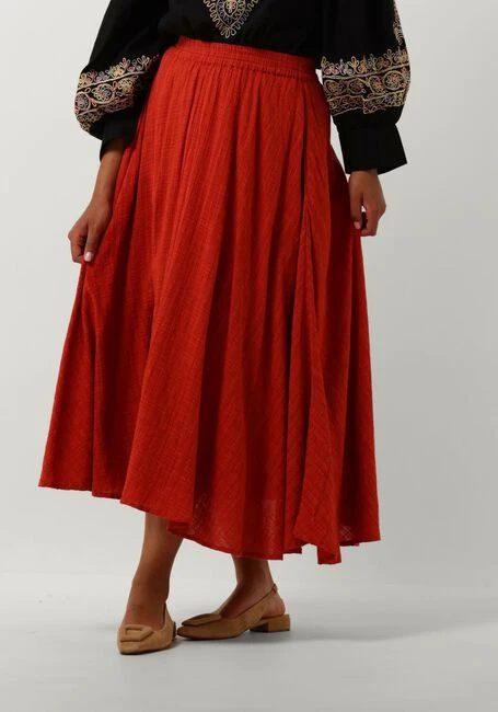 Stella Forest Roter Midirock E24ju005 für Damen 3 Stella Forest Roter Midirock E24ju005 für Damen