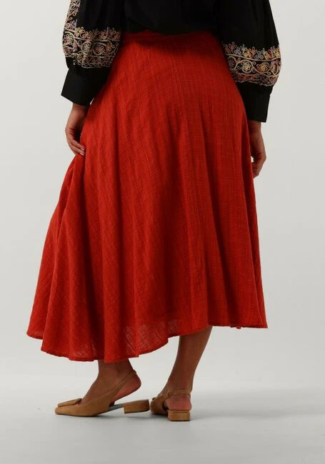 Stella Forest Roter Midirock E24ju005 für Damen 4 Stella Forest Roter Midirock E24ju005 für Damen – Bild 2