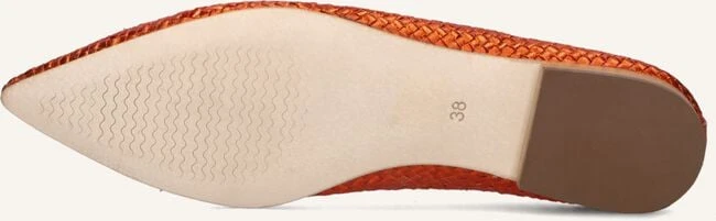 Strategia Damen Slipper F57 - Hochwertiges Leder in Orange 5 Strategia Damen Slipper F57 - Hochwertiges Leder in Orange – Bild 3