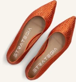 Strategia Damen Slipper F57 - Hochwertiges Leder in Orange 9 Strategia Damen Slipper F57 - Hochwertiges Leder in Orange -Teveo Geschaft 277439 5