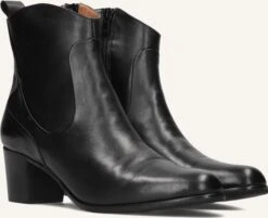 Everybody Adella – Elegante Damen Leder Stiefeletten in Schwarz