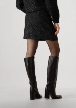 Nukus Alisa Skirt Lurex - Eleganter Minirock in Schwarz -Teveo Geschaft 278737 2