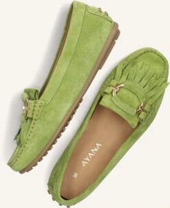 Ayana 1268 Damen Mokassins in Grün aus Wildleder 10 Ayana 1268 Damen Mokassins in Grün aus Wildleder -Teveo Geschaft 278896 5