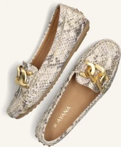 Ayana Damen Mokassins 1202 in Beige aus feinem Wildleder -Teveo Geschaft 278905 5