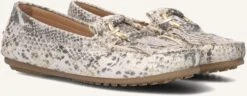 Ayana Mokassins 1268 Damen Wildleder Slipper in Beige