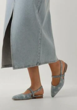 Notre-V Blaue Slingbacks VK1047 aus Denim -Teveo Geschaft 279041 8