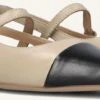 Notre-V Damen Slingbacks Vk1154 aus Leder - Beige 2 Notre-V Damen Slingbacks Vk1154 aus Leder - Beige -Teveo Geschaft 279042 1